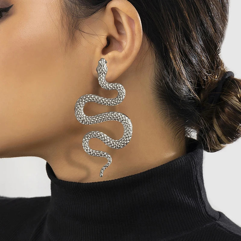 Snake Shaped Earrings