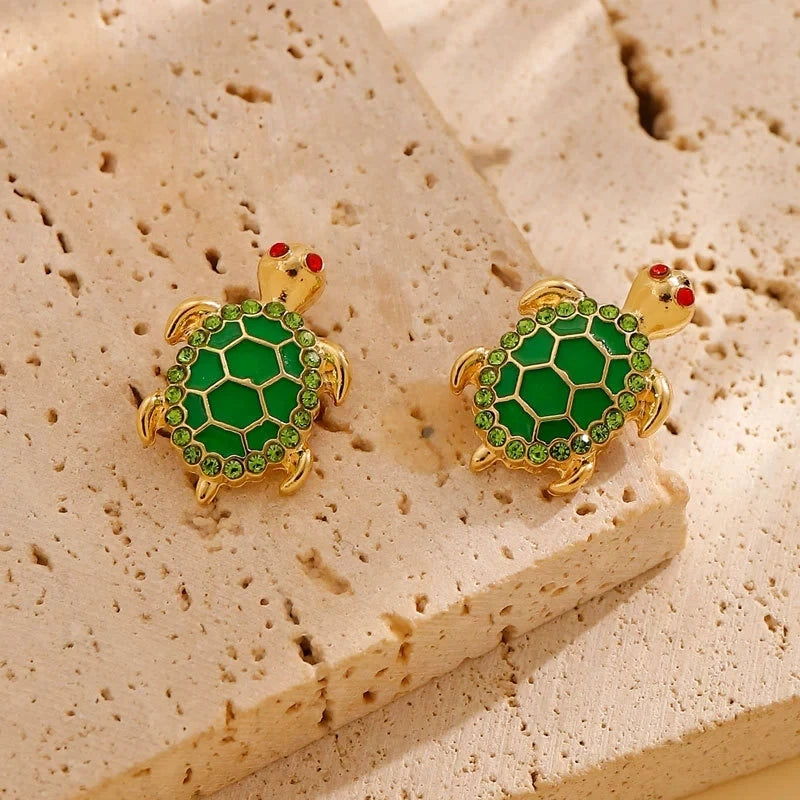 Turtle Stud Earrings