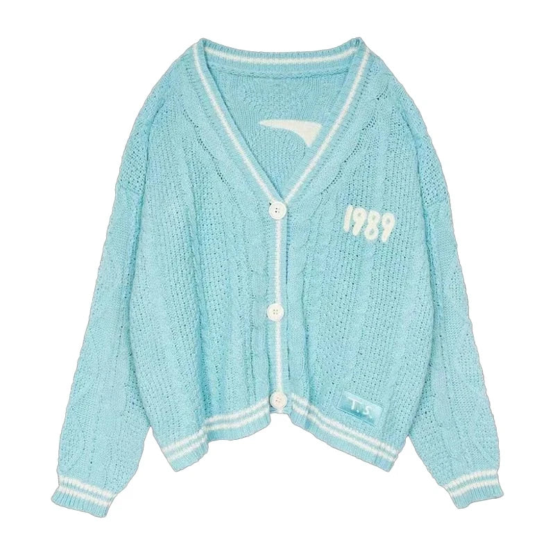 Elegant Cable Embroidered Sweater