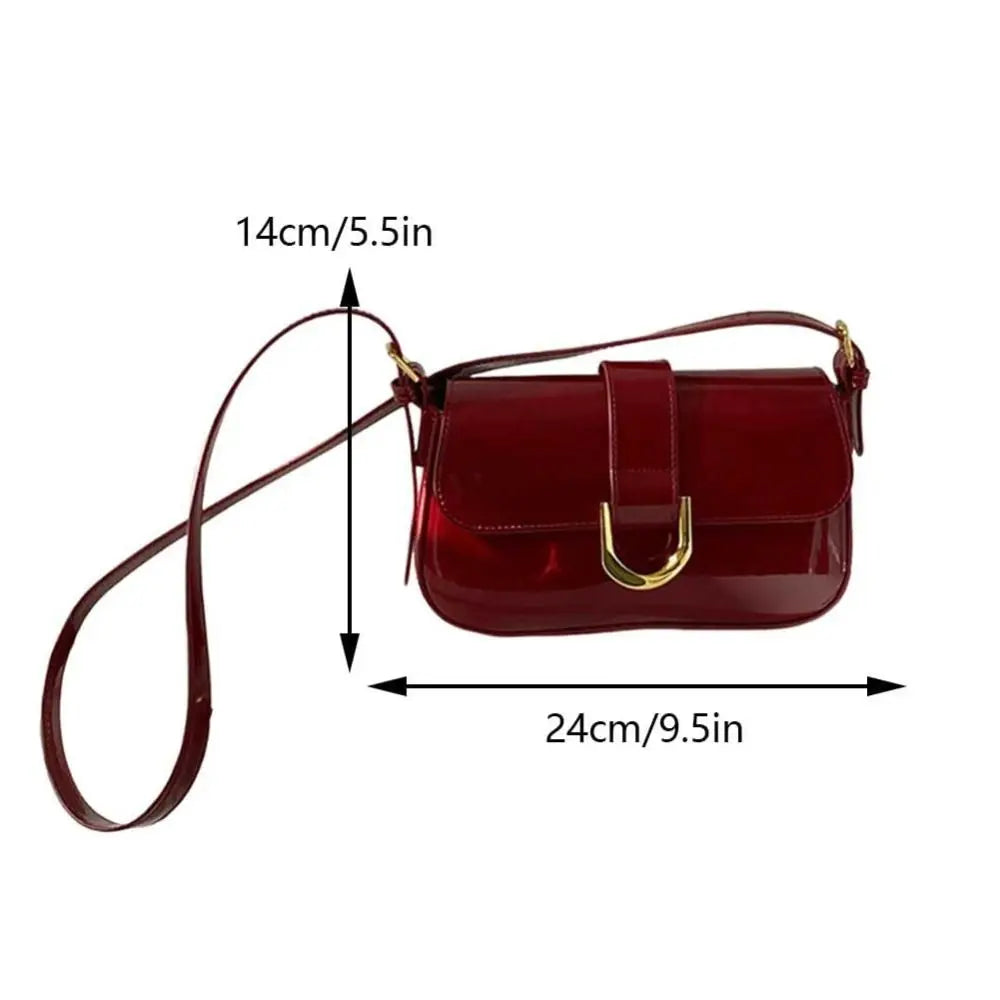 Classic Leather Crossbody Bag