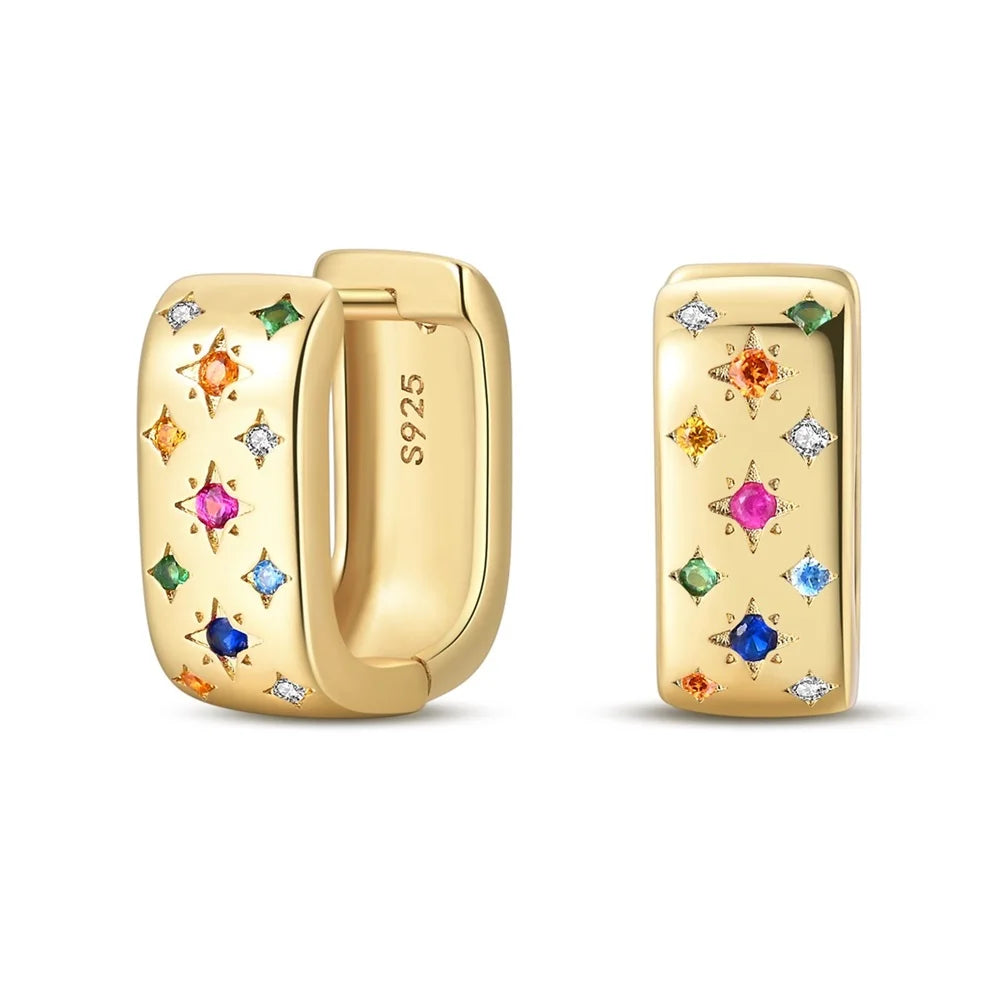 Gold Charms Earrings