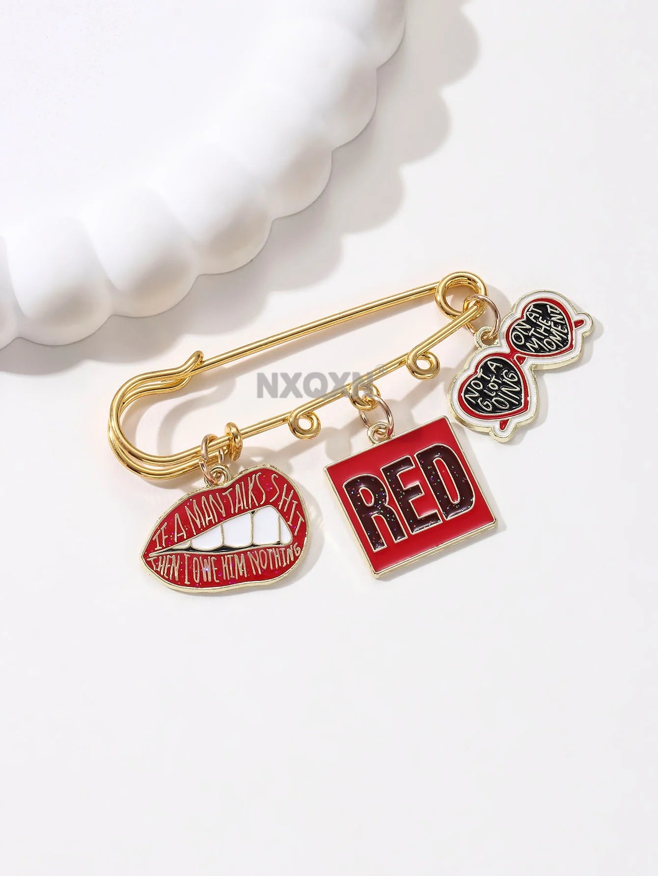 Cartoon Character Brooch