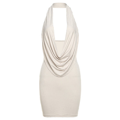 Backless Slim Fit Dress