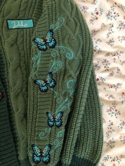 Youthful-looking Loose Casual Cardigan