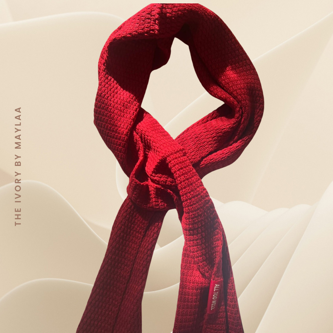 Taylor'S Red Scarf