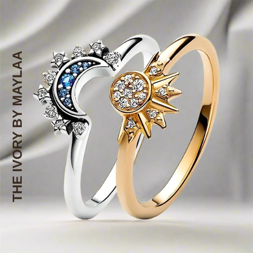 Star Moon Sun Ring
