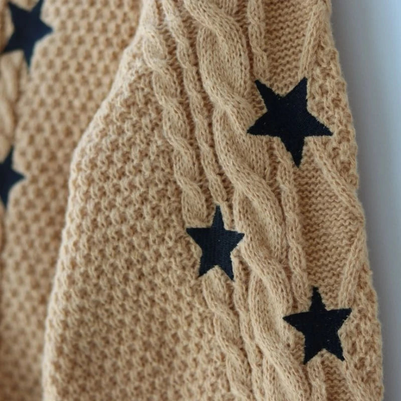 Whimsical Butterfly Knit Sweater