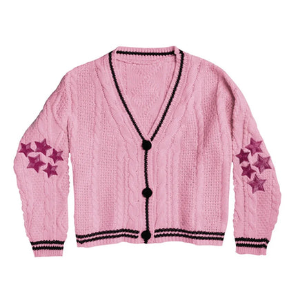 Pastel Harmony Woven Sweater