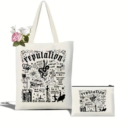 Large Capacity Canvas Handbag