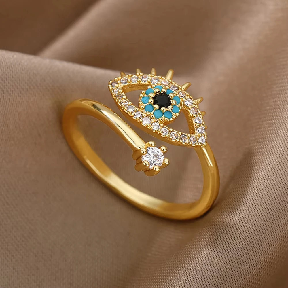 Zircon Geometric Rings For Women