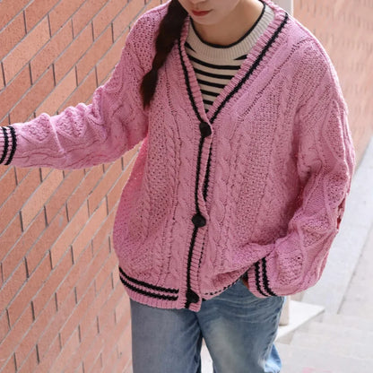 Pink Cardigan with Star