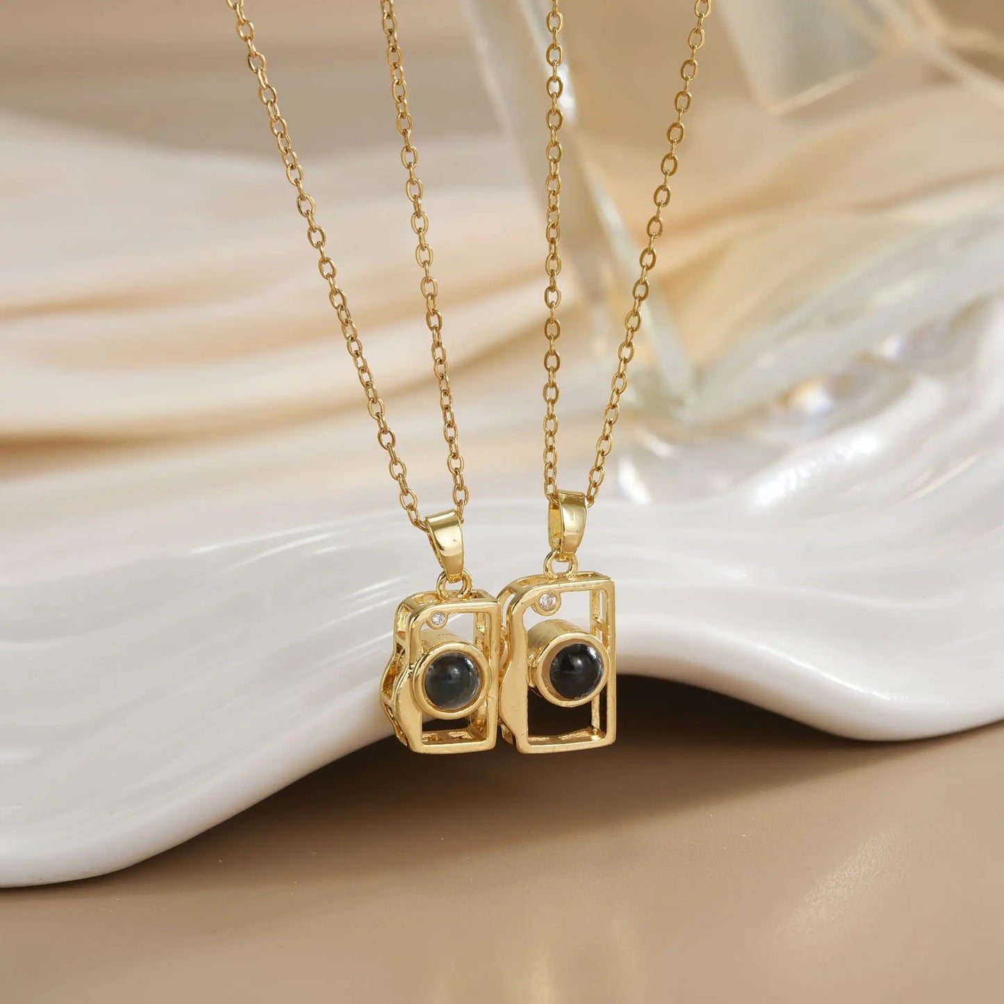 Magnetic Sun Moon Necklace