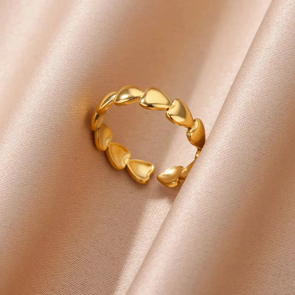 Zircon Geometric Rings For Women