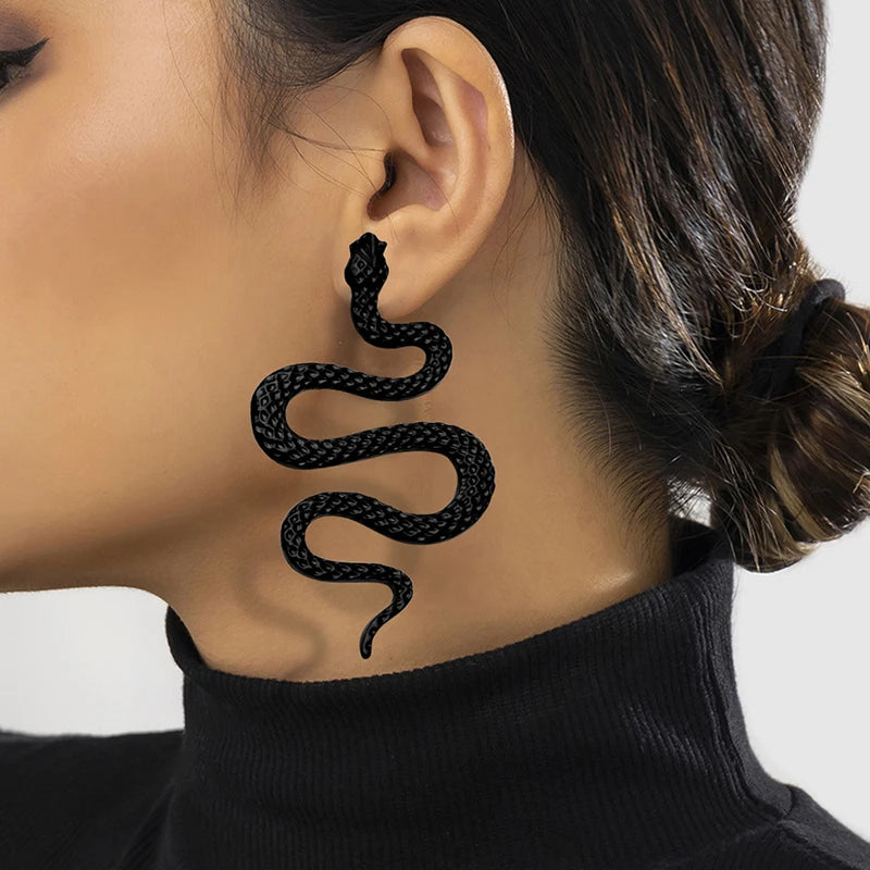Snake Shaped Earrings