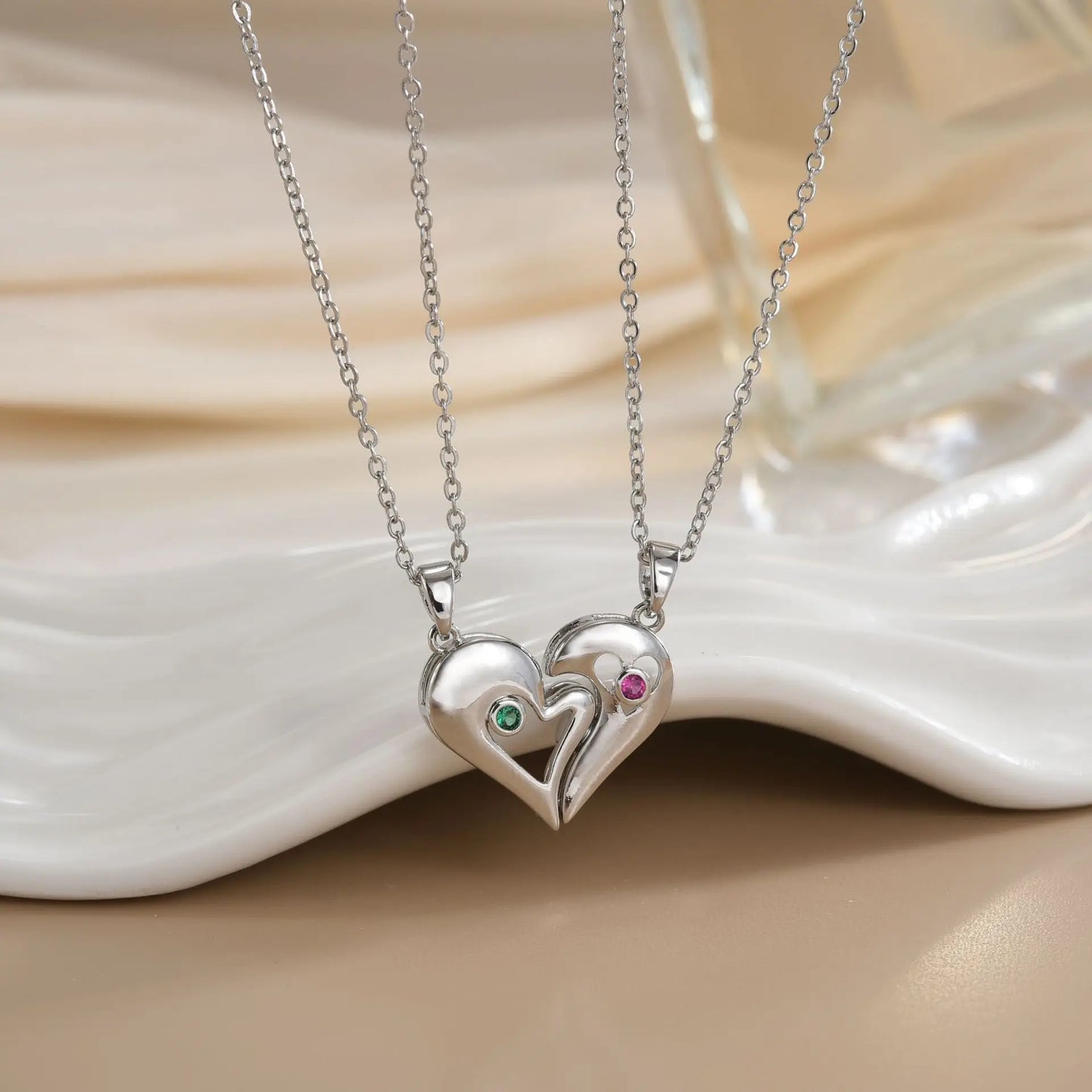 Magnetic Sun Moon Necklace