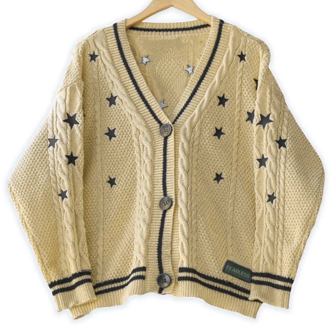 Whimsical Butterfly Knit Sweater