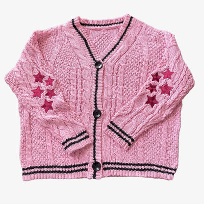 Pink Cardigan with Star