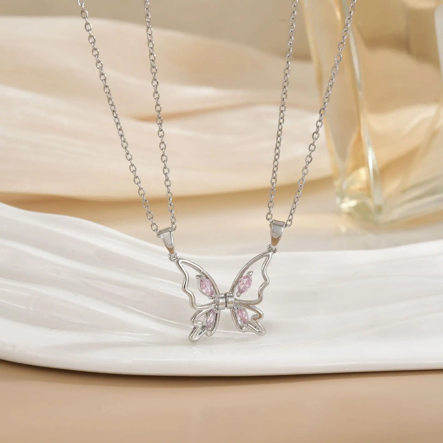 Magnetic Sun Moon Necklace