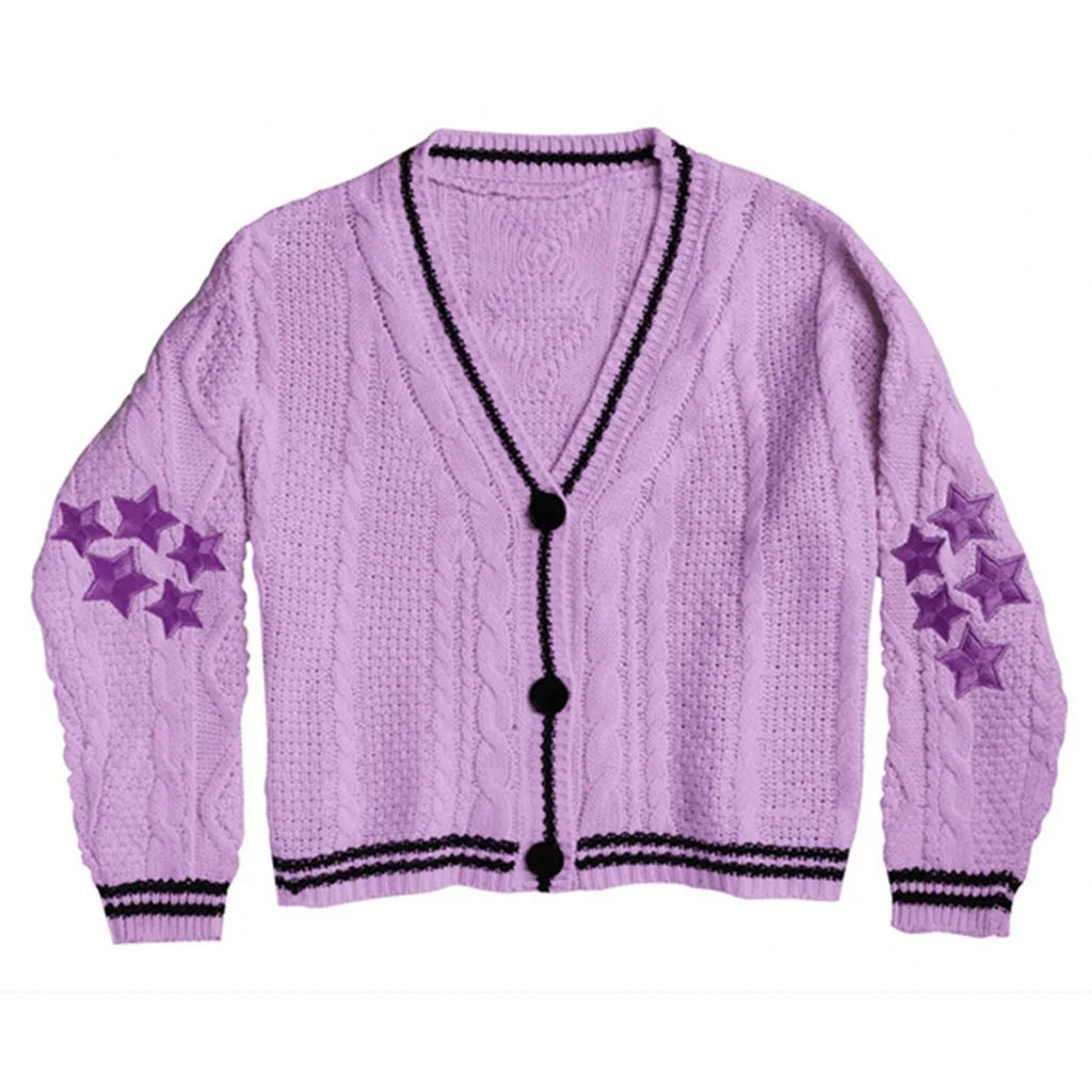 Pastel Harmony Woven Sweater