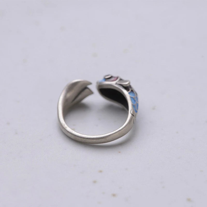 Lucky Koi Fish Opening Ring