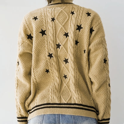 Whimsical Butterfly Knit Sweater