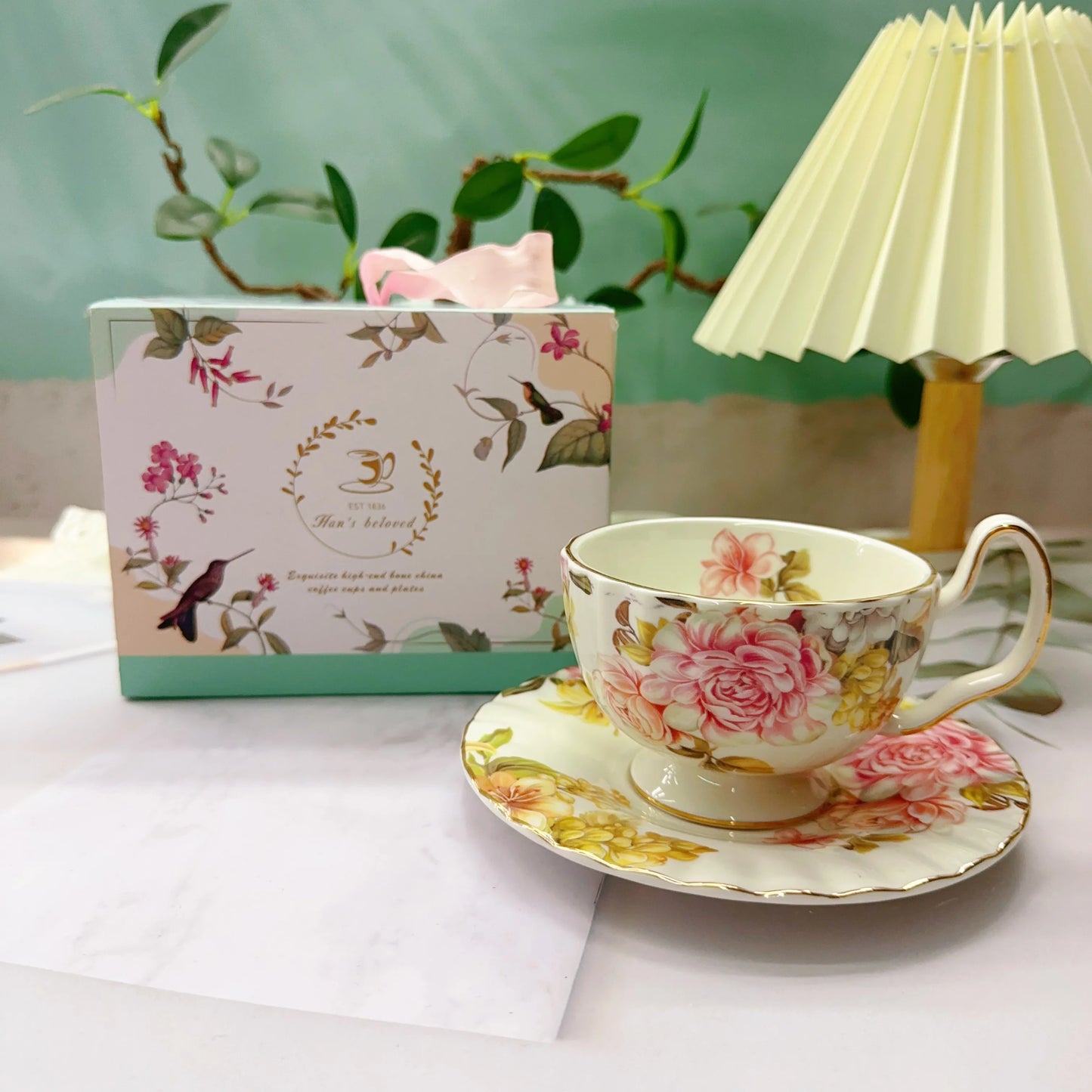 European style flower cup