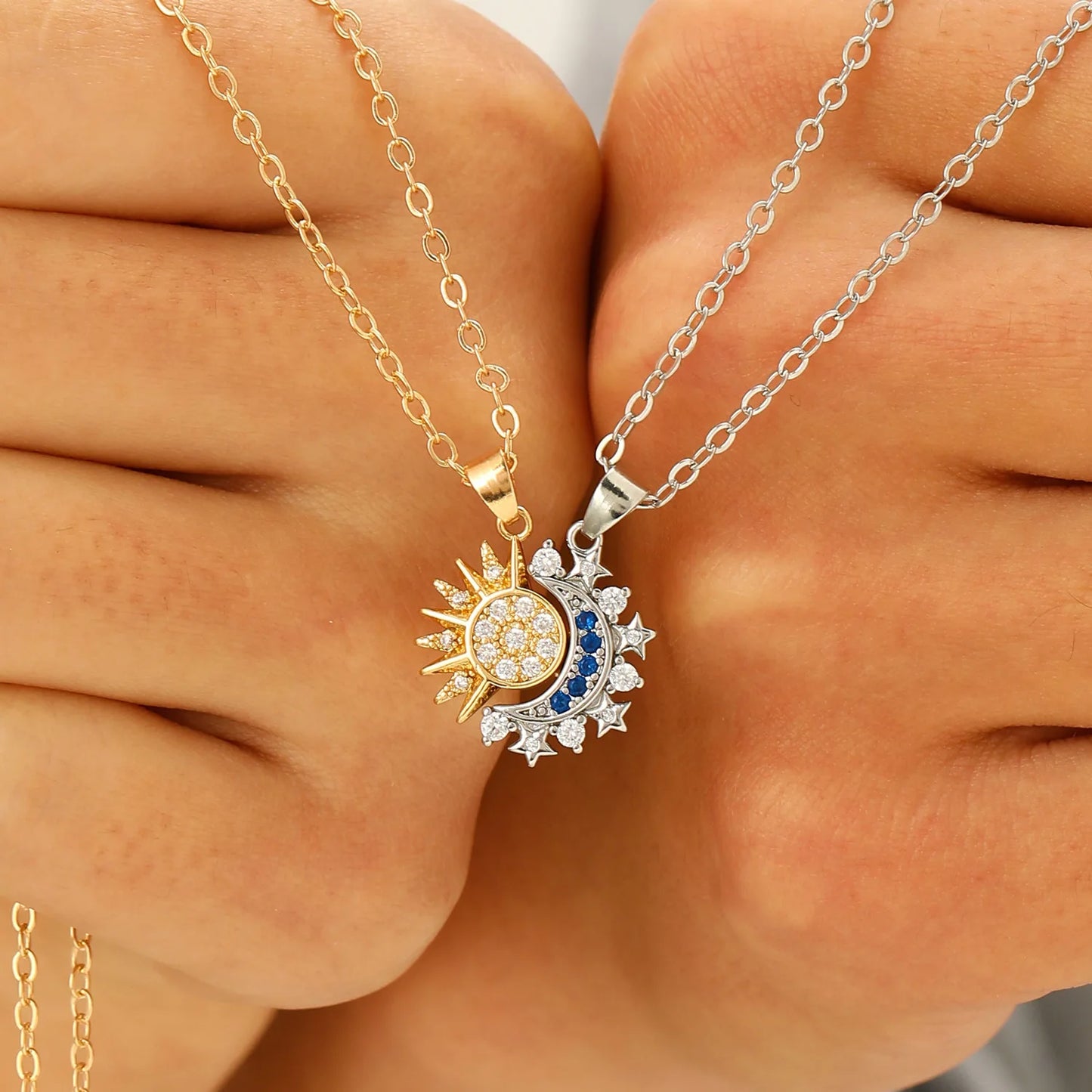 Sun Moon Necklace