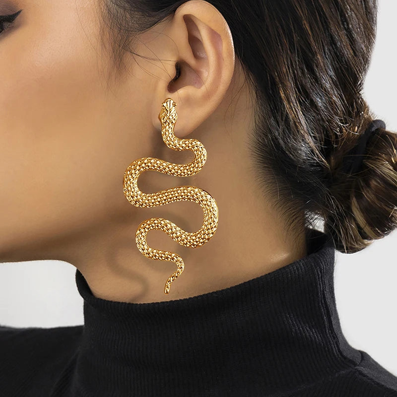 Snake Shaped Earrings