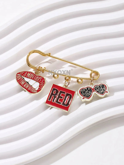 Cartoon Character Brooch