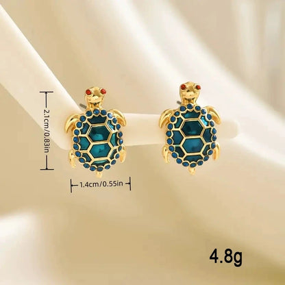 Turtle Stud Earrings