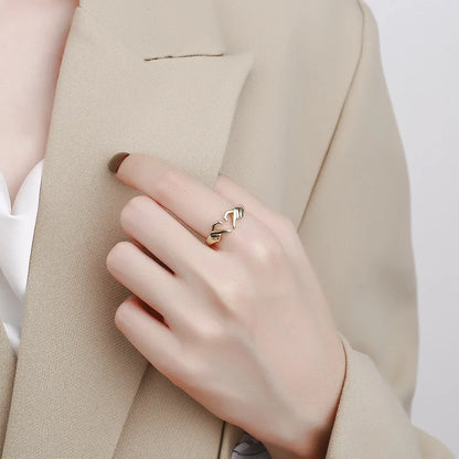 Love Hand with Heart Shaped Ring