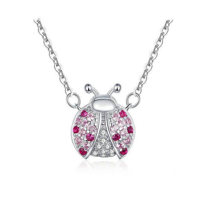 Little Ladybug Sterling Silver Pendant - Luxevoix